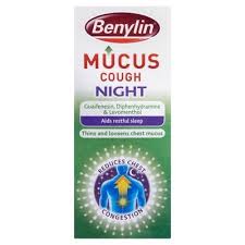 Benylin Mucus Cough Night 150ml Lloydspharmacy