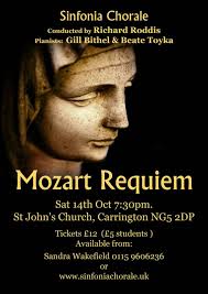 Mozart Requiem October 2017