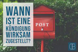 In der fachsprache ist kündigung eine einseitige empfangsbedürftige willenserklärung. Kundigung Wirksam Zustellen Nur So Gilt Eine Kundigung Anwalt24 De