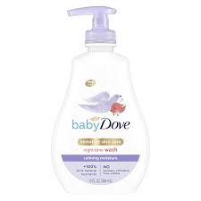 Buy Baby Dove Sensitive Skin Care Baby Wash For A Calming Baby Bath Wash Calming Moisture Hypoallergenic And Tear Free Washes Away Bacteria 13 Oz Online In Italy B07n13w76l