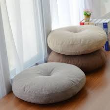 18 big round chair cushion x 2h. Round Shape Cotton Seat Pillow Floor Seating Living Room Floor Pillows Round Floor Pillow