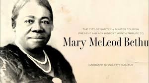 History of Mary McLeod Bethune in Timeline
