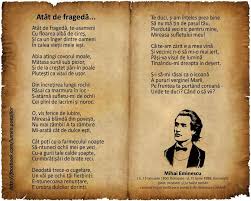 Cele Mai Frumoase Poezii Scrise De Marele Nostru Poet Mihai Eminescu Poems Writers And Poets Words