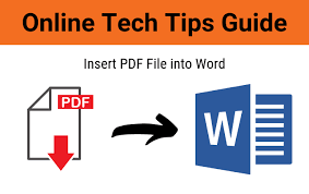 Jun 17, 2021 · insert word document into word to insert word document into word document, there are steps that needs to be followed as seen below. How To Insert A Pdf File Into A Word Document