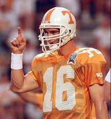 He crashed his former professor's. Peyton Manning The Tennessee Years