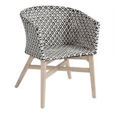 White And Black All Weather Trogir Outdoor Dining Armchair V1 In 2020 Dining Arm Chair Outdoor Dining Outdoor Dining Chairs