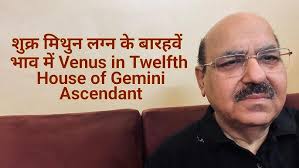 Venus in 12 Houses For Gemini