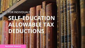 Self-Education Allowable Tax Deductions For Individuals. - Youtube