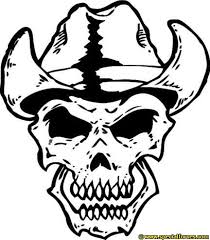 Army Drawing Designs Skull Wearing Cowboy Hat Customizable On Mens Short Sleeve T Shirt Skull Stencil Leather Tooling Patterns Tooling Patterns