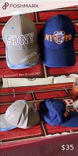 Nypd Fdny Hat Combo Black Snapback Hats Black Snapback Clothes Design