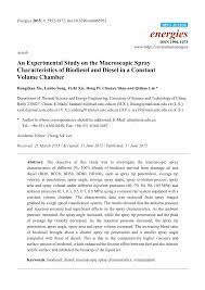 Bernal / egan bernal s yellow pinarello dogma f12. Pdf An Experimental Study On The Macroscopic Spray Characteristics Of Biodiesel And Diesel In A Constant Volume Chamber