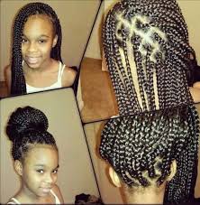 These little girls breading styles are so cute and trendy that we don't see any. 20 Striking Box Braids For Little Girls 2021 Hairstylecamp