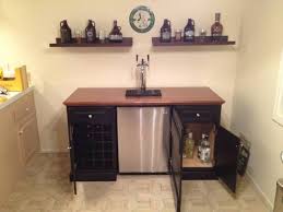 Mini Fridge Bar Kegerator Cabinet Bars For Home Mini Fridge Cabinet