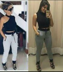 Calça Moletom Com Listra Do Lado Pin Em Coisas Para Comprar