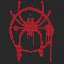 Miles Morales Spider Man Spider Verse Symbol Cross Stitch Etsy Cross Stitch Patterns Cross Stitch Stitch Patterns