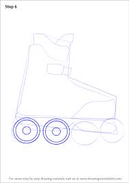 Step by step drawing tutorial on how to draw a cartoon excavator. Learn How To Draw Roller Skates Other Sports Step By Step Drawing Tutorials
