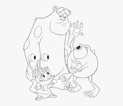 Sulley is taking care of boo in monsters inc. Boo Drawing Disney Boo And Sully Coloring Pages Hd Png Download Transparent Png Image Pngitem