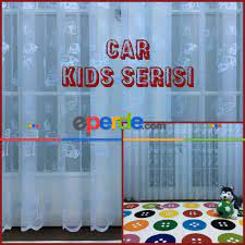 Erkek çocuk yada kız çocuk odası için ilk olarak tavsiyemiz şu yönde: Erkek Cocuk Odasi Tul Perde Arabali Desenli Mavi Mavi Perde Cocuk Odasi Cocuk