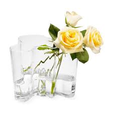 Clear Aalto Vase Funky Vases Glass Vase Vase