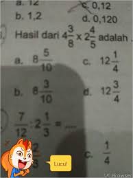 Post or click snap of your homework question on brainly or and receive help from other students within minutes. Hasil Dari 4 3 8 X 2 4 5 Brainly Co Id