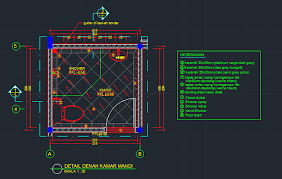 Klik change pada colom command; Download Detail Denah Toilet Autocad File Dwg Detail Denah Kamar Mandi Wc Gambar Kerja Autocad File Dwg Kali Ini Admin Akan Member Autocad Mandi Teknik Sipil
