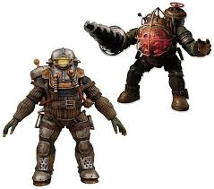 Bioshock 2 Big Daddy Face Bioshock Action Figures Rapture Be Pure Bioshock Action Figures Figures