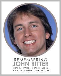 OnThisDay September 11, 2003, Ritter was rehearsing for 8 Simple Rules...  for Dating My Teenage Daughter