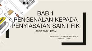 1.3 mengetahui kuantiti dan fiziknya. Nota Bab 1 Sc F1 Pengenalan Kepada Penyiasatan Saintifik Youtube