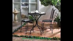 Create a cozy cafe with bistro sets and outdoor furniture pieces that include beautiful mosaic tabletops, stacking chairs, folding tables and comfortable cushions. Indoor Bistro Table Set Youtube