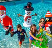 Create a Poolside Christmas Wonderland!