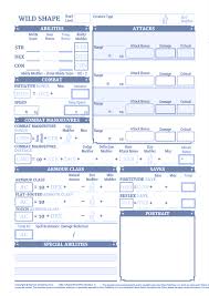 Dyslexic Character Sheets