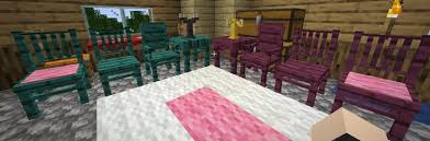 Candles are only available in java version only. Tables And Chairs 1 17 Remake Minecraft Data Pack