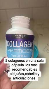 5 Colágenos en una Sola Cápsula: Piel, Uñas, Cabello y Más | TikTok