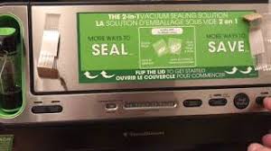If this does not wok, put the food inside another. Food Saver V4420 Not Working Shutting Off Youtube