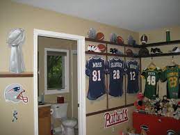 Football Theme For A Boy S Room By Janisse Larsson Com Children Room Boy Sports Themed Room Bedroom Themes
