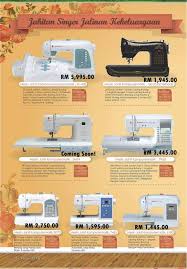 Get the best price for mesin jahit singer among 1,052 products, you can also find mesin jahit singer electric sewing machine,mesin jahit singer portable,mesin jahit singer lama on biggo. Singer Malaysia Sdn Bhd Bintulu Branch Home Facebook
