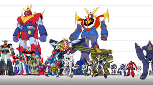 Super Robots And Giant Mecha Sized Up