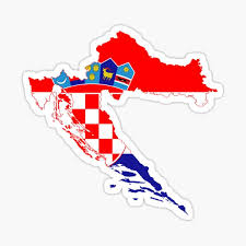 Last ned bilde med merkelapper: Croatia Flag Stickers Redbubble