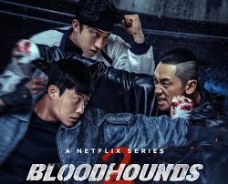 Bloodhounds K-drama poster with Woo Do-hwan and Lee Sang-yi