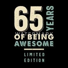 65 Jaar Geweldig 65e Verjaardag Schort Spreadshirt