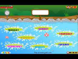 Get Free Online Educational Games For Preschool Kids Learn And Teach Days Of The Week To Online Games For Kids Free Online Education Online Educational Games