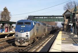 Amtk 712 Amtrak Ge P32ac Dm At Sleepy Hollow New York By Christopher Gore Amtrak Train Railway