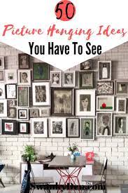 Unique Picture Hanging Ideas You Ve Never Thought Of Picture Frame Decor Picture Frames Hanging Pictures