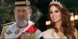 Sultan of kelantan sultan muhammad v has reportedly divorced his wife, former russian beauty pageant contestant rihana oksana voevodina after a year of marriage. Former Agong Russian Beauty Queen Reportedly On The Brink Of Divorce Hype Malaysia