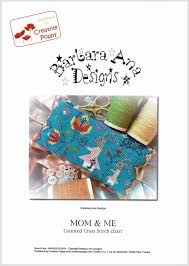 In the pattern we mark the center with two triangles. Mom Me Cross Stitch Pattern Stitched Modern