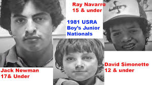1981 USRA Junior Racquetball Nationals: Interviews with Jack Newman, Ray  Navarro and David Simonette