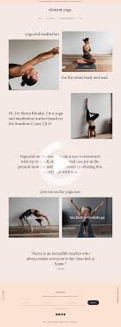 Squarespace Website Design Yoga Studio Meditation Teacher Yoga Branding Design Yoga Studio Website Squarespace Website Design