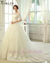 Sparen sie70%, alle größen & farben. Tumblr Luxus A Line Koniglicher Zug Appliques Hochzeitskleid 2016 Herbst Halb Brautkleid Glamorous Boot Ausschnitt Vestido De Noiva Vertrieb Vestido De Noiva De Noivabridal Gown Aliexpress