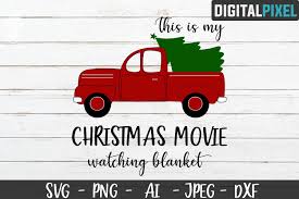Diy christmas wood signs with vinyl: This Is My Christmas Movie Watching Blanket Svg Png Jpeg Dxf 403470 Svgs Design Bundles