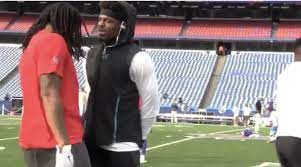 There's no need for me to. Cam Newton Confronted Former Teammate Kelvin Benjamin On The Field Before Their Game The Shade Room